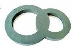 Dubbelring 53 cm steekschuimvorm oase voor verse bloemen, Hobby en Vrije tijd, Knutselen, Nieuw, Ophalen of Verzenden