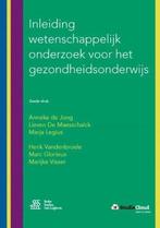 9789036812757 | Inleiding wetenschappelijk onderzoek voor..., Verzenden, Nieuw