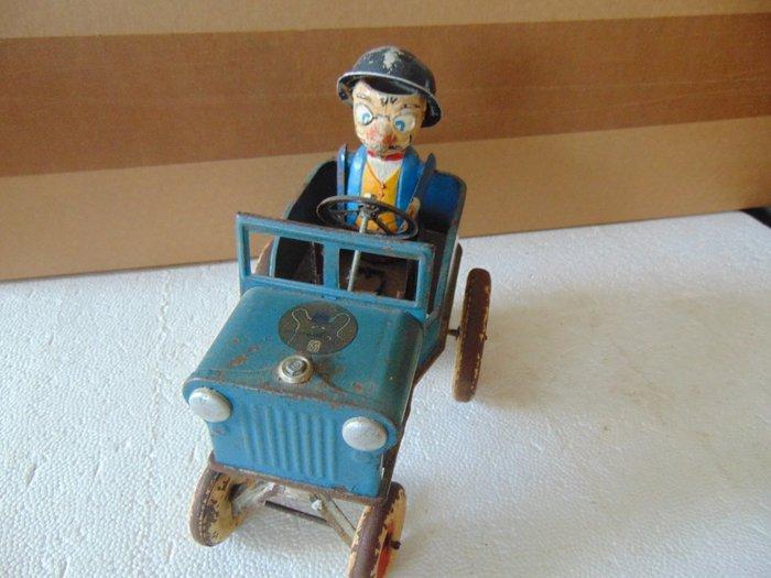 JRD - Speelgoedauto JRD Tin Toy Car, Featuring The Character, Antiek en Kunst, Antiek | Speelgoed