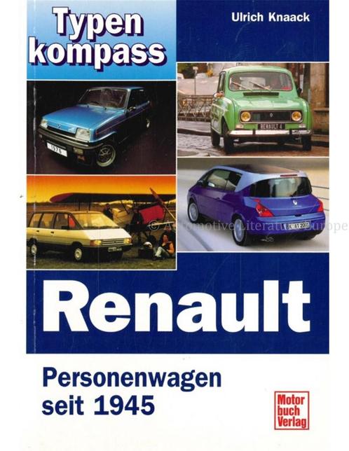 RENAULT, PERSONENWAGEN SEIT 1945, TYPENKOMPASS, Boeken, Auto's | Boeken, Renault