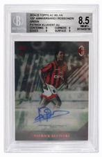 Topps Patrick Kluivert Gesigneerde kaart - Beckett 8.5 - 1, Nieuw