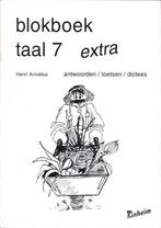 Kinheim Antwoorden Blokboek Dictees Toetsen Taal 7 Extra, Verzenden, Nieuw