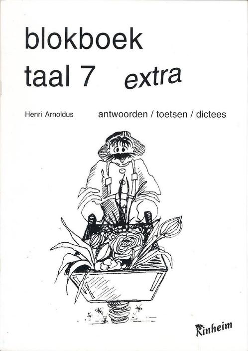 Kinheim Antwoorden Blokboek Dictees Toetsen Taal 7 Extra, Boeken, Schoolboeken, Nieuw, Verzenden