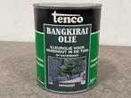 Veiling - 4x Tenco bangkirai olie antraciet 1000ml, Nieuw