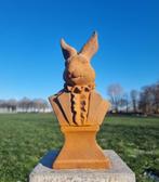 Beeldje - Dressed hare - IJzer (gegoten/gesmeed), Antiek en Kunst