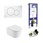 Geberit UP320 Toiletset Sani Royal Easy Flush Slim Rimfree, Nieuw