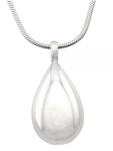 Ashanger, assieraad rvs traan, Sieraden, Tassen en Uiterlijk, Kettinghangers, Zilver, Nieuw, Kruis of Symbool, Overige materialen