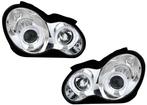 Koplampen Mercedes W203 Angel Eyes chroom 01-04, Ophalen of Verzenden, Nieuw