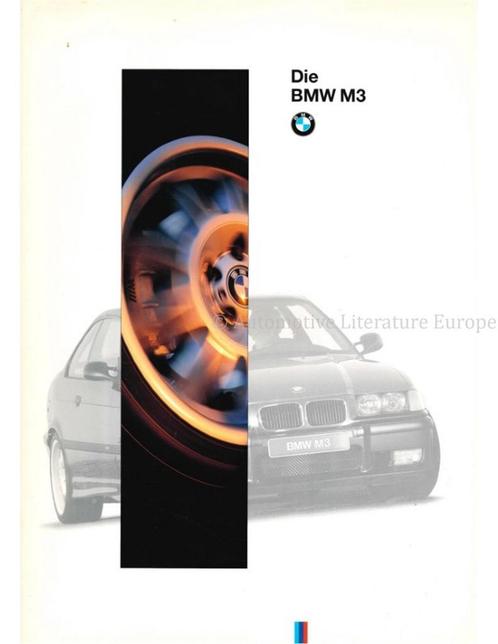 1996 BMW M3 BROCHURE DUITS, Boeken, Auto's | Folders en Tijdschriften, BMW