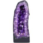 Vivid Amethyst - Cathedral Geode - 53x19x18 cm- 25.2 kg, Verzamelen, Mineralen en Fossielen