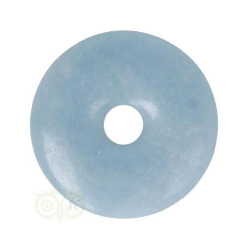 Angeliet ( Anhydriet ) Donut Nr 14 - Ø 4cm, Sieraden, Tassen en Uiterlijk, Edelstenen, Nieuw, Verzenden
