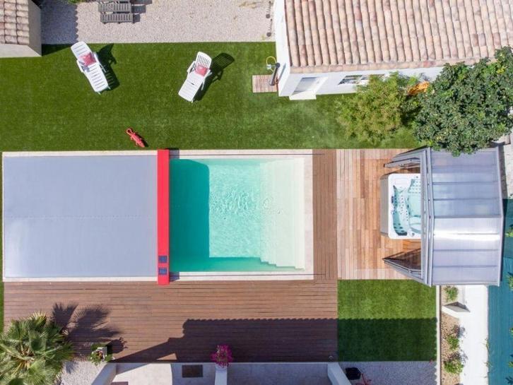 Uniek! Coverseal automatisch 4-seizoenen zwembad afdekzeil, Tuin en Terras, Zwembad-toebehoren, Nieuw, Afdekzeil, Ophalen