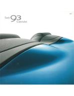 2007 SAAB 9-3 CABRIOLET BROCHURE DUITS, Boeken, Auto's | Folders en Tijdschriften, Nieuw, Author