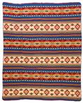 Plaid wol | Multicolor | 225x195 cm | EcuaFina | Warme deken