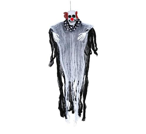 Halloween Hangdecoratie Clown 80cm, Hobby en Vrije tijd, Feestartikelen, Nieuw, Verzenden