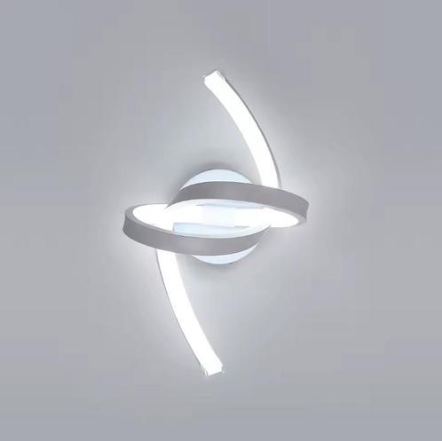 Moderne LED Wandlamp 19W – 6500K Koud Licht Aluminium, Huis en Inrichting, Lampen | Spots, Nieuw, Verzenden