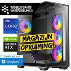 Core i9 12900F + Waterkoeling - RTX 4070 - 64GB - Game PC, Nieuw