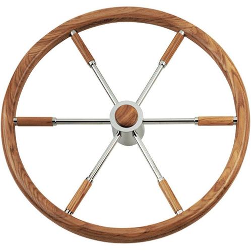Stuurwiel Type 6 Mahonie 50 of 70 cm met Vingergrip-70 cm di, Watersport en Boten, Bootonderdelen, Nieuw, Ophalen of Verzenden