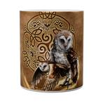 Mok - Celtic Owl - 440ml, Huis en Inrichting, Keuken | Servies, Ophalen of Verzenden, Nieuw