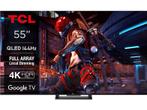 Tcl - QLED-TV - 55 inch, Nieuw, Overige merken, 100 cm of meer, Smart TV