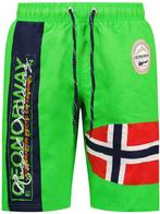 Geographical Norway Zwembroek Quemen Fluo Green, Kleding | Heren, Badmode en Zwemkleding, Verzenden, Groen