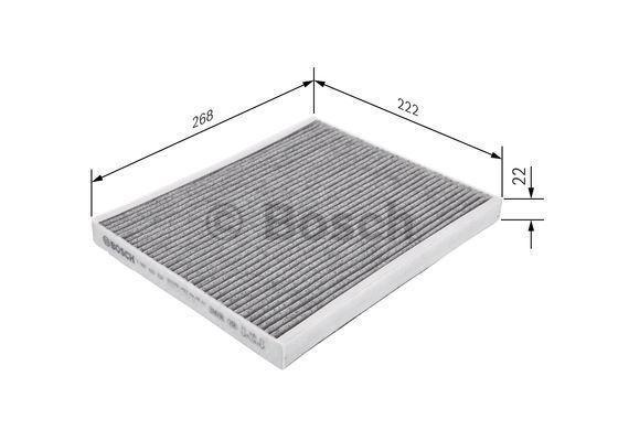 Bosch Interieurfilter 1987432537 ABARTH ALFA ROMEO CITROË.., Auto-onderdelen, Filters, Nieuw, Ophalen of Verzenden