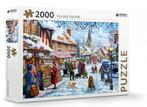 8720387822126 Rebo legpuzzel 2000 stukjes - Village square, Boeken, Rebo Productions, Nieuw, Verzenden