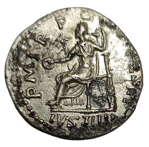 Romeinse Rijk. Hadrianus (117-138 n.Chr.). Fourrée Denarius, Postzegels en Munten, Munten | Europa | Niet-Euromunten