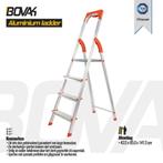 Bovak Huishoudtrap - Keukentrapje - aluminium ladder - trap, Doe-het-zelf en Verbouw, Ladders en Trappen, Nieuw, Ophalen of Verzenden