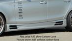 Rieger side skirt | 1er E87 (187 / 1K2/1K4): 09.04-03.07 (to, Auto-onderdelen, Verzenden, Nieuw, BMW