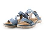Rieker Sandalen in maat 40 Blauw | 10% korting, Kleding | Dames, Sandalen of Muiltjes, Zo goed als nieuw, Rieker, Verzenden