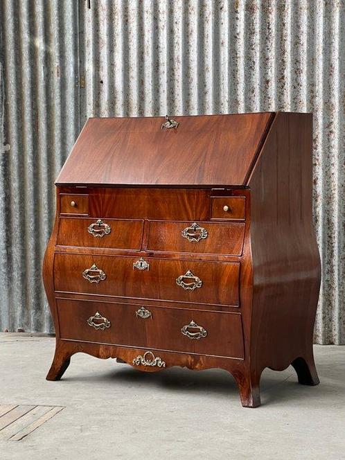 Secrétaire - Klepbureau, secretaire, buro, bureau, desk -, Antiek en Kunst, Antiek | Overige Antiek