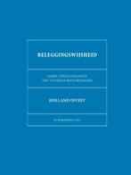 Beleggingswijsheid 9789081811729 Holland Invest, Boeken, Verzenden, Gelezen, Holland Invest