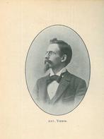 Portrait of Anthonie Hildebrand Anton Tierie, Antiek en Kunst, Kunst | Etsen en Gravures