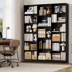 Boekenkast met 17 Vakken – Hoge Opbergkast en Organizer, Verzenden, Nieuw