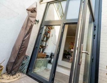 Openslaande deuren / tuindeuren 1800x2100 mm incl. glas beschikbaar voor biedingen