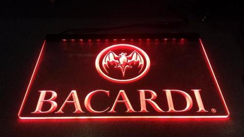 Bacardi neon bord lamp LED verlichting reclame lichtbak #1, Huis en Inrichting, Lampen | Overige, Nieuw, Verzenden