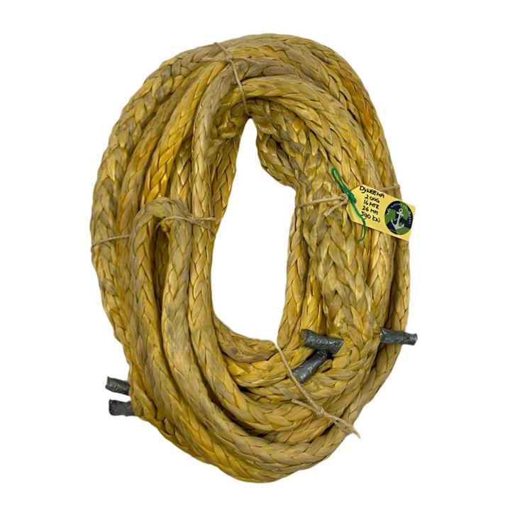 Hawk-Line Touw UHMWPE - 2 oog 16mtr 26mm 53Ton - ISO 2307..., Watersport en Boten, Accessoires en Onderhoud, Nieuw, Verzenden