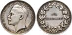 Zilver medaille fuer Tapferkeit o J Hessen Darmstadt: Ern..., Postzegels en Munten, Penningen en Medailles, Verzenden
