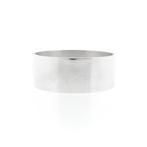 Zilveren brede slavenarmband | Ø 61,5 mm (zilveren sieraden, Sieraden, Tassen en Uiterlijk, Armbanden, Ophalen of Verzenden, Gebruikt
