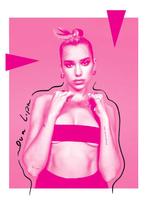 Posters - Poster Dua Lipa - Dua Lipa - Roze, Verzenden, Zo goed als nieuw