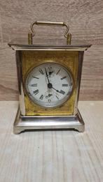 Rijtuigklok - Seth Thomas - Messing, Glas, Metaal -, Antiek en Kunst