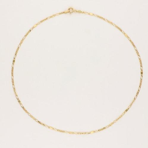 Halsketting - 18 karaat Geel goud - Figaro, Sieraden, Tassen en Uiterlijk, Kettingen