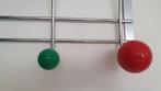 Kapstok - Over-the-door kapstop met 10 haken. Retro spoetnik