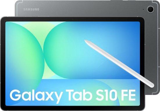 Samsung - Galaxy Tab S10 FE - SM-X520 - WiFi - 128GB - Gray, Computers en Software, Android Tablets, Nieuw, Verzenden