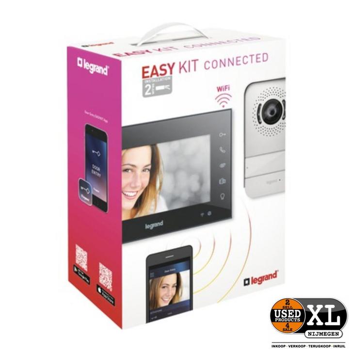Legrand Connected Deurintercom EasyKit Zwart | Nieuw in G..., Huis en Inrichting, Deurbellen, Nieuw, Ophalen of Verzenden