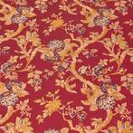 Raro Damastweefsel Italiaans – Robijnrood - Meubelstof - 375, Antiek en Kunst