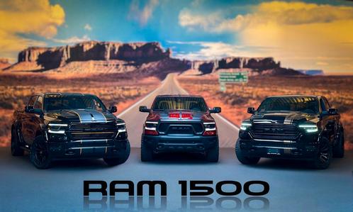 Dodge Ram 1500 V8 Night final edition Wid 80x op voorraad, Auto's, Bestelauto's, Automaat, LPG, Euro 6, Vierwielaandrijving