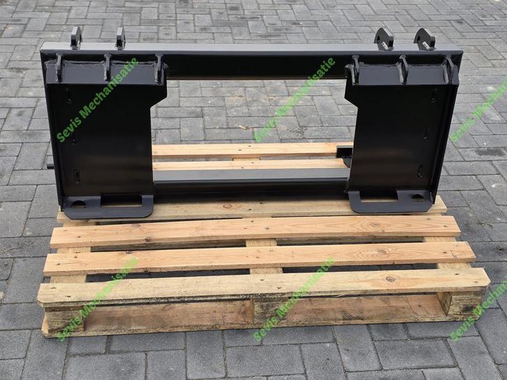 Adapter Giant Weidemann Manitou JCB VOLVO Euro aansluiting, Zakelijke goederen, Agrarisch | Werktuigen, Akkerbouw, Bollenteelt