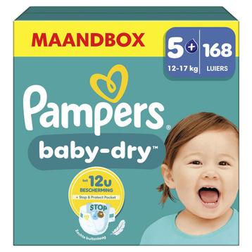 Pampers Luiers Baby Dry - Maat 5+ - beschikbaar voor biedingen